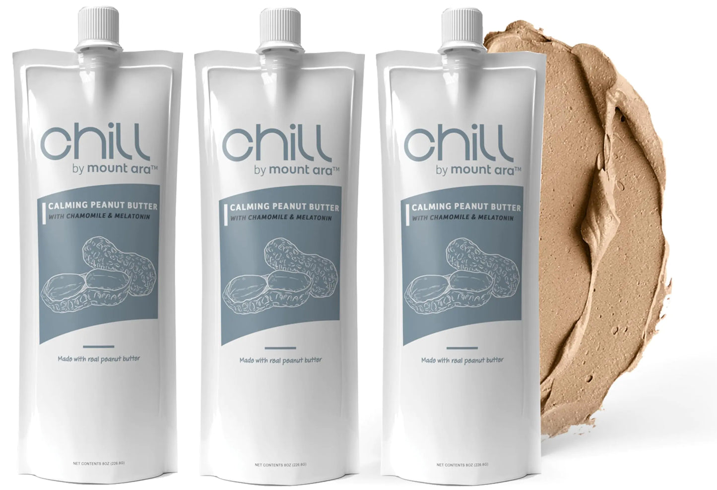 Chill Calming Peanut Butter/Treat Filler (3 Pack)