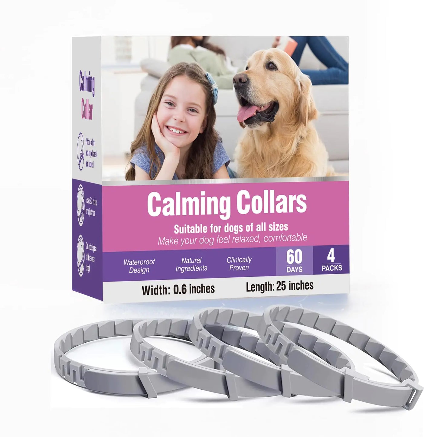 Dog Calming Collar (4 pack)