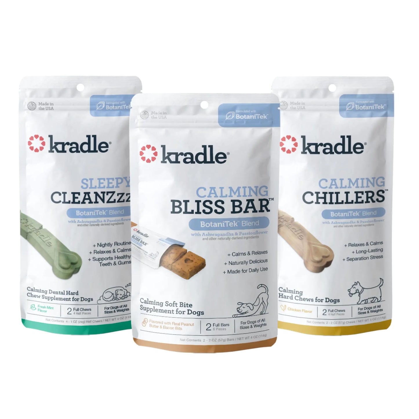 Kradle Calming Chews (3 Pack)