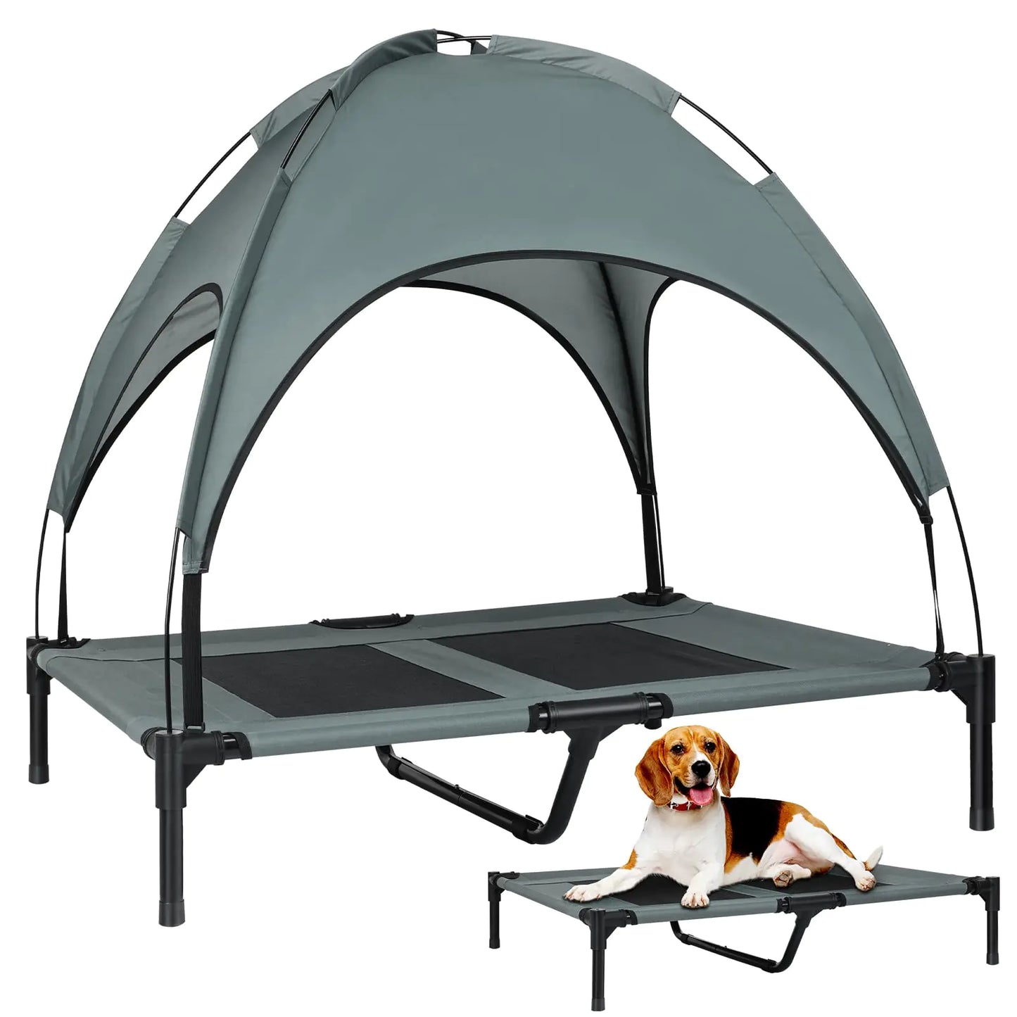 Deluxe Canopy Cooling Bed