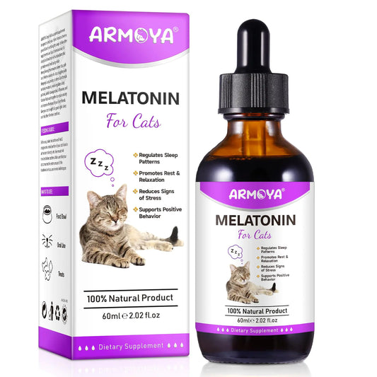 Melatonin Drops for Cats | Nighttime & Grooming Support