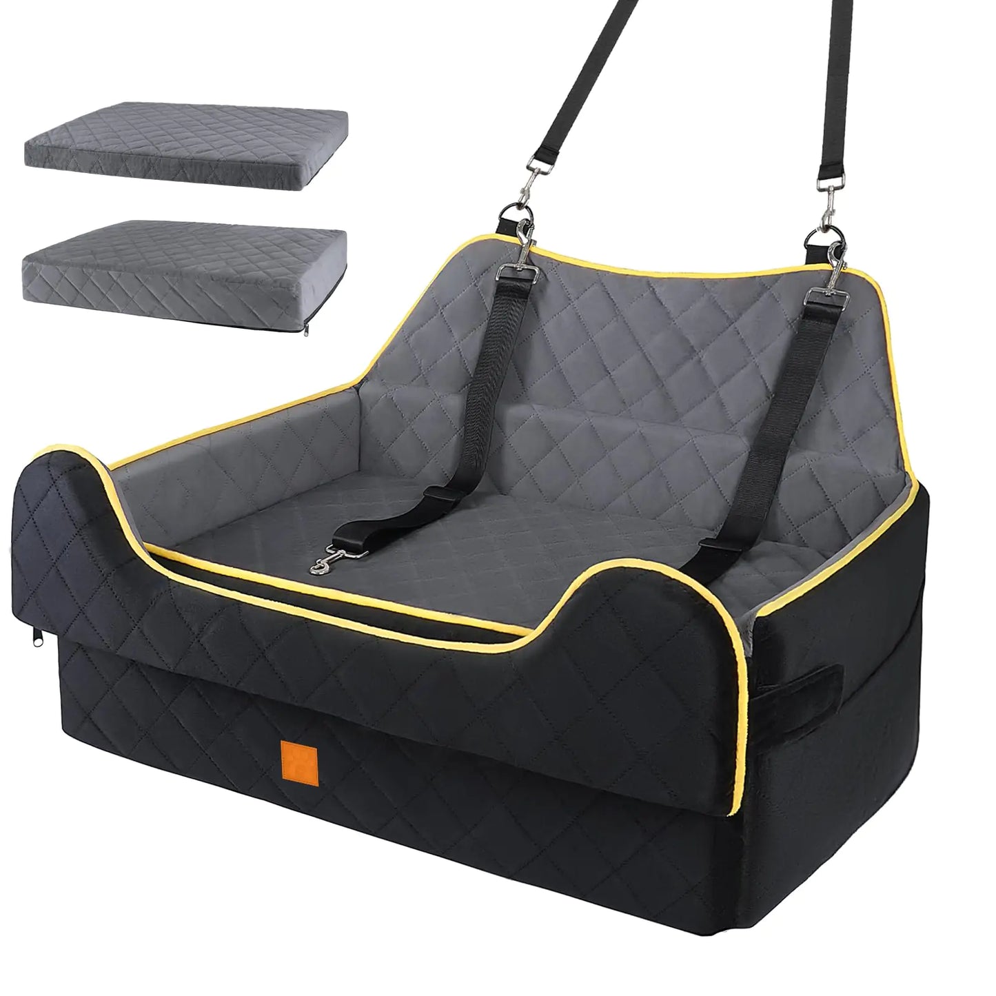 Memory Foam Anti-Anxiety Car Seat for Large Dogs
