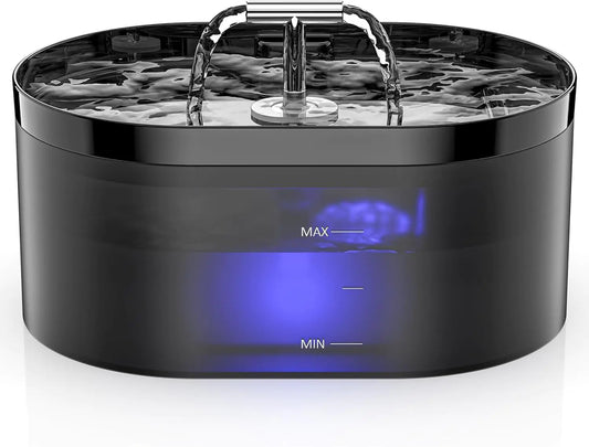 LED Calming Water Fountain - Anxiety-Reducing Hydration