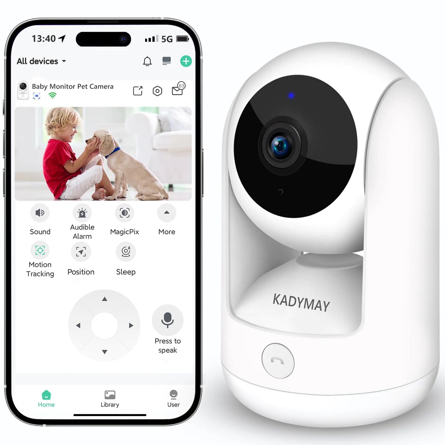 Pet Companion Camera - Separation Anxiety Solution