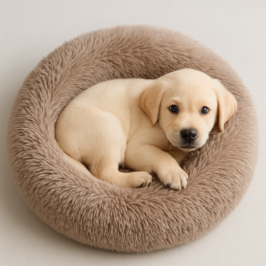 Plush Donut Bed